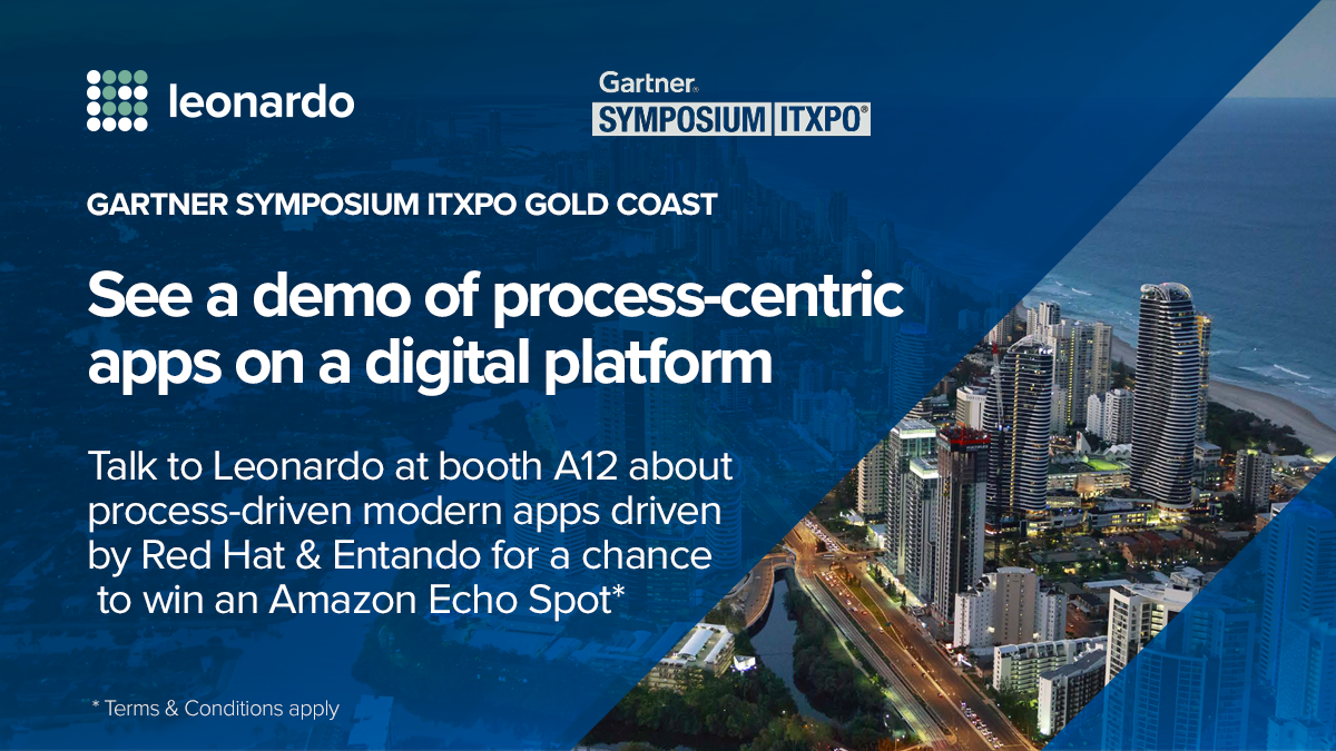 Leonardo at 2018 Gartner Symposium ITxpo Gold Coast